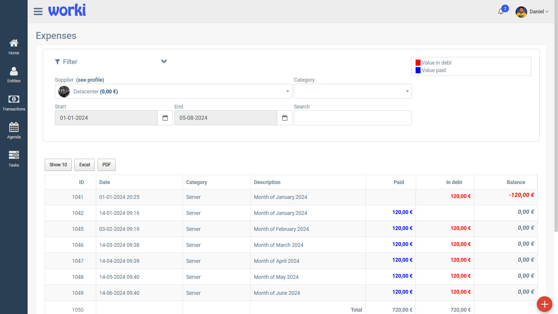 Worki Expenses Management 1